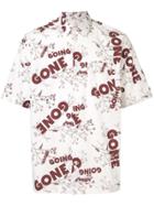 Wood Wood Printed Thor Shirt - White