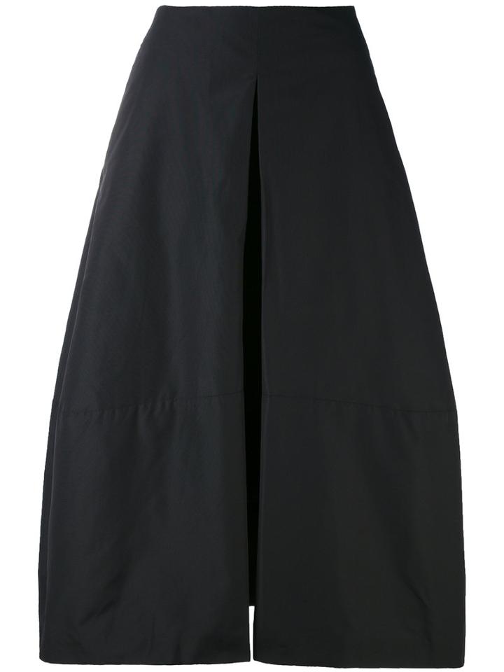 Davis Kimono Trousers - Women - Silk - 32, Black, Silk, Jil Sander