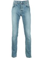 Nudie Jeans Co Grim Tim Jeans, Men's, Size: 34/34, Blue, Organic Cotton/spandex/elastane