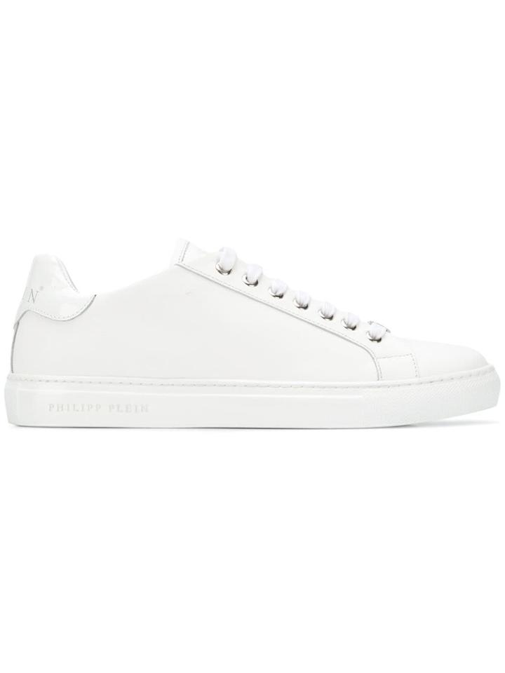 Philipp Plein Lace Up Sneakers - White