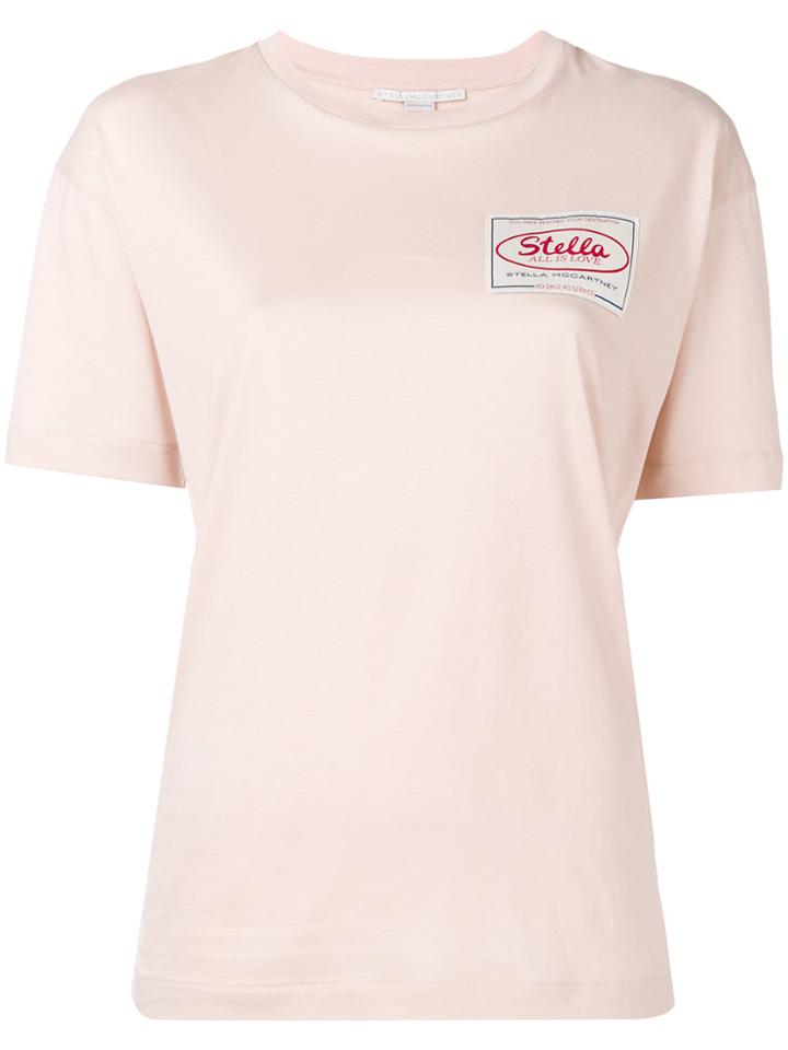 Stella Mccartney All Is Love T-shirt - Pink & Purple