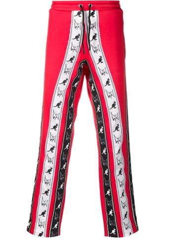 Mjb Marc Jacques Burton X Kangol Kangaroo Band Track Pants - Red