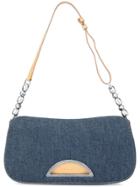Christian Dior Vintage Denim Malice Baguette Bag - Blue
