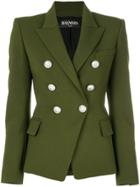 Balmain Button-embellished Blazer - Green