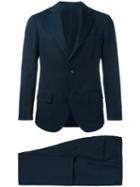 Mp Massimo Piombo - Unconstructed Single-breasted Two-piece Suit - Men - Cotton/linen/flax/viscose - 48, Blue, Cotton/linen/flax/viscose