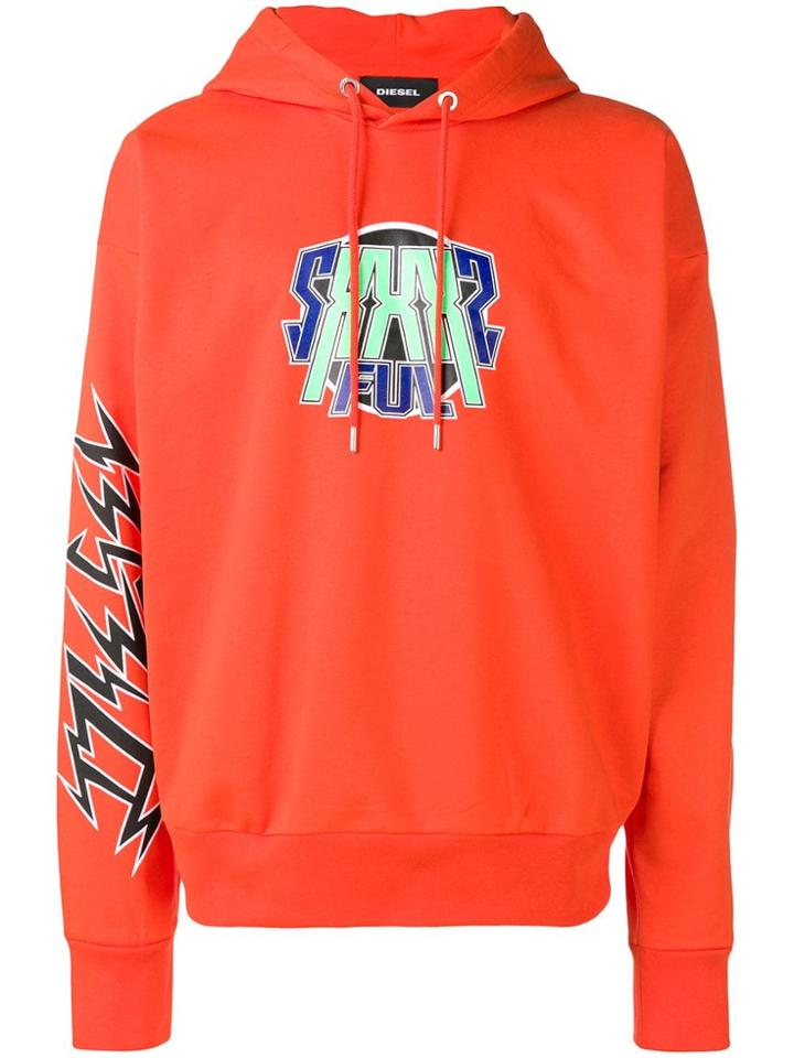 Diesel Salby Hoodie - Yellow & Orange