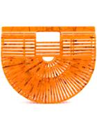 Cult Gaia Cage Tote Bag - Yellow & Orange