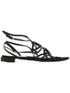 Giorgio Armani Pre-owned Open Toe Sandals - Black