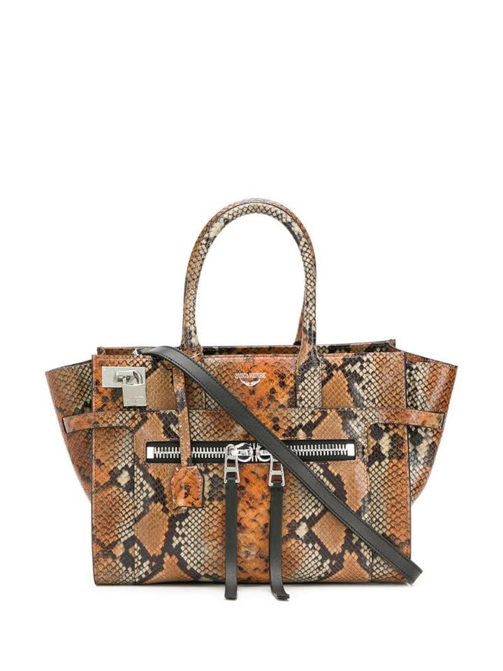 Zadig & Voltaire Candide Tote Bag - Brown