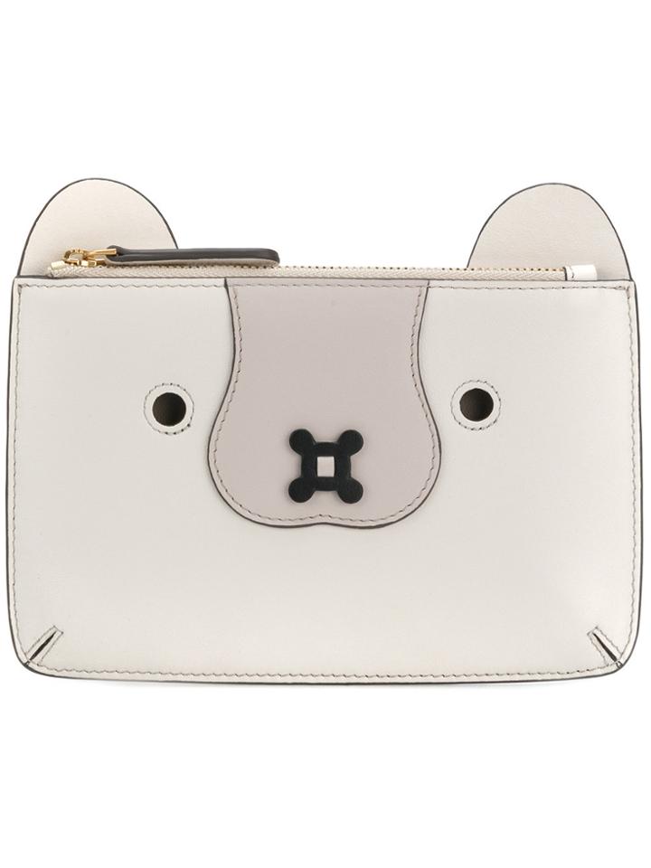 Anya Hindmarch Zipped Bear Purse - Nude & Neutrals