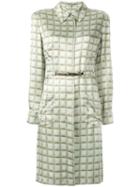 Chanel Pre-owned Long Sleeve One Piece Skirt - Green