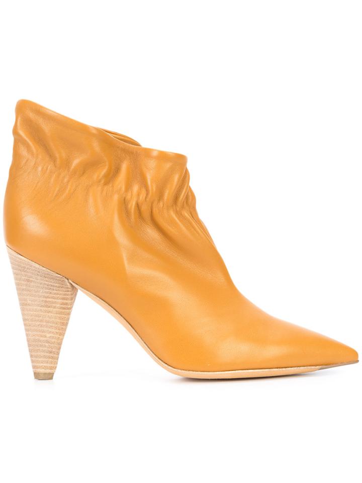 Derek Lam Saskia Elastic Ankle Bootie - Nude & Neutrals