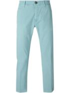 Jacob Cohen Academy Slim Fit Chinos, Men's, Size: 32, Blue, Cotton/spandex/elastane