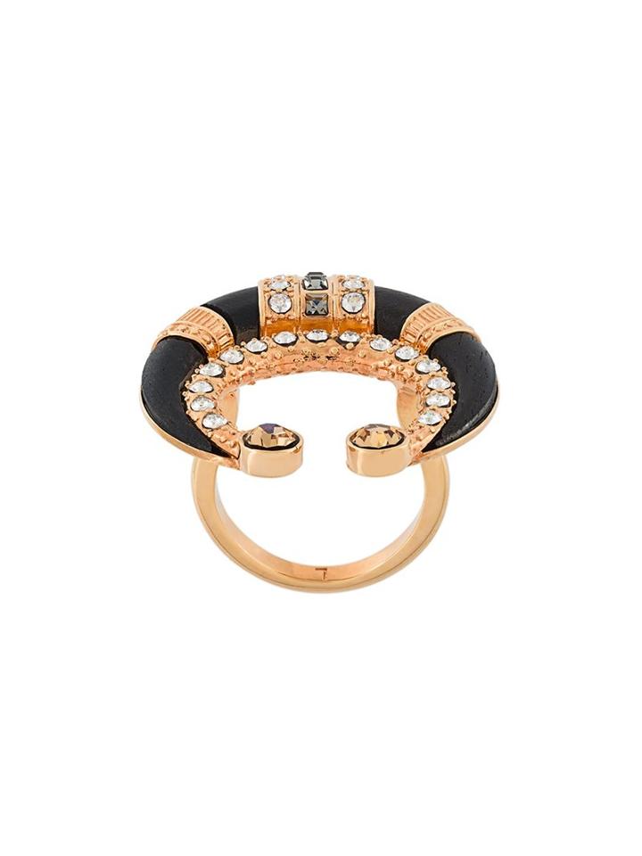 Ca & Lou Crystal Embellished Ring