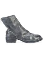 Guidi Rear Zip Boots - Grey