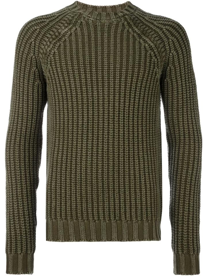 Tod's Ribbed Knit Jumper