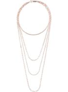 Isabel Marant Multi-chain Necklace - Pink