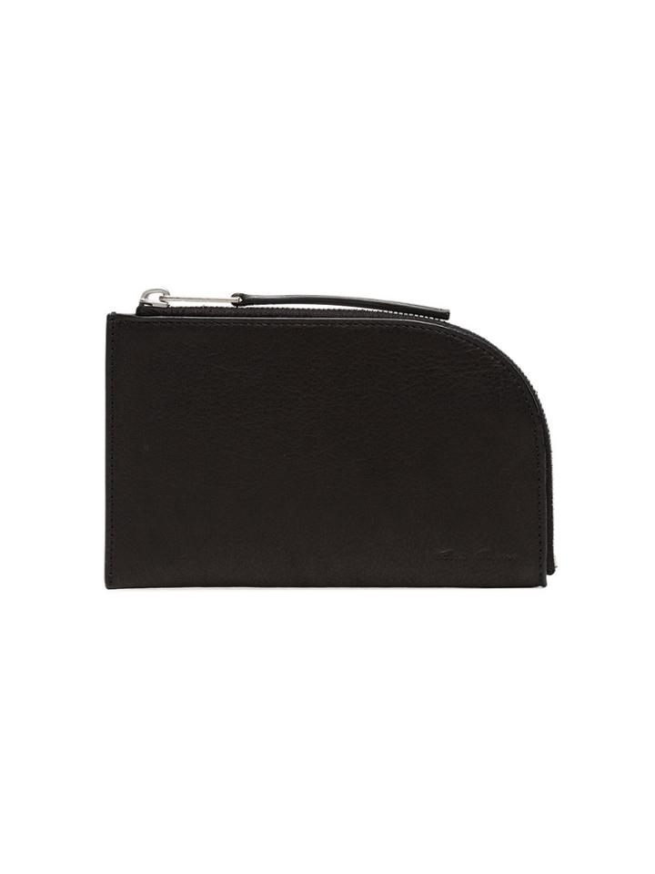 Rick Owens Black Zipped Pouch