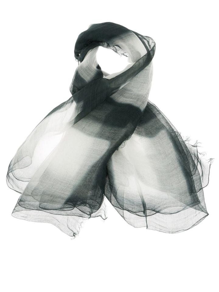 Suzusan Degradé Scarf - Black