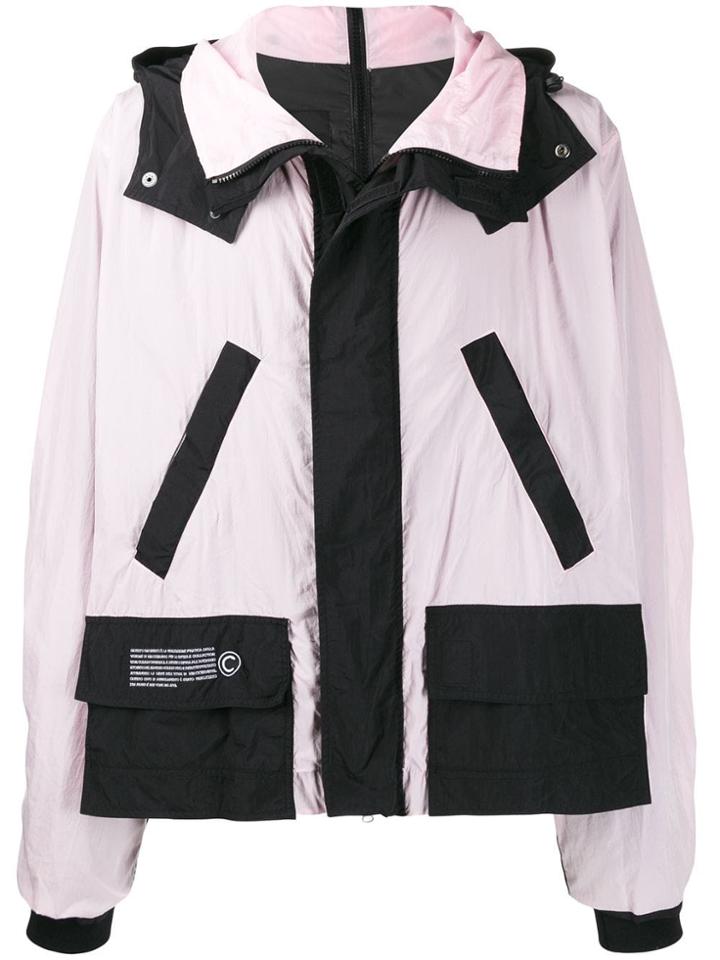 Colmar A.g.e. By Shayne Oliver Oversized Hooded Jacket - Pink