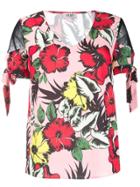 Liu Jo Floral Print Blouse - Pink