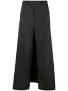 Jean Paul Gaultier Pre-owned Back Apron Trousers - Black