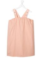 Andorine Eyelet Embellished Dress - Pink