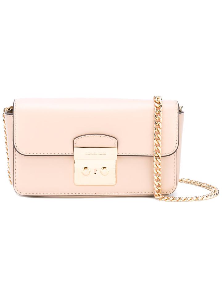 Michael Michael Kors - Cross Body Bag - Women - Calf Leather - One Size, Pink/purple, Calf Leather
