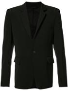 Ann Demeulemeester Grise Flap Pocket Blazer, Men's, Size: Medium, Black, Nylon/wool