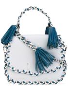 Rebecca Minkoff - Tassel Detail Shoulder Bag - Women - Leather/metal - One Size, Blue, Leather/metal