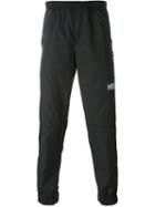 Hood By Air Side Logo Track Pants, Men's, Size: L, Black, Polyester