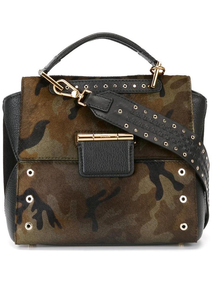 Furla 'artesia' Tote, Women's, Black, Leather