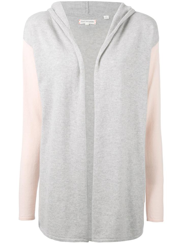 Chinti & Parker Cashmere Slouchy Cardigan - Grey
