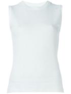 Carven Ribbed Knit Tank Top