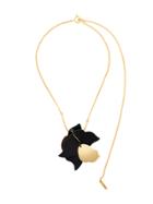 Marni Floral Necklace - Black