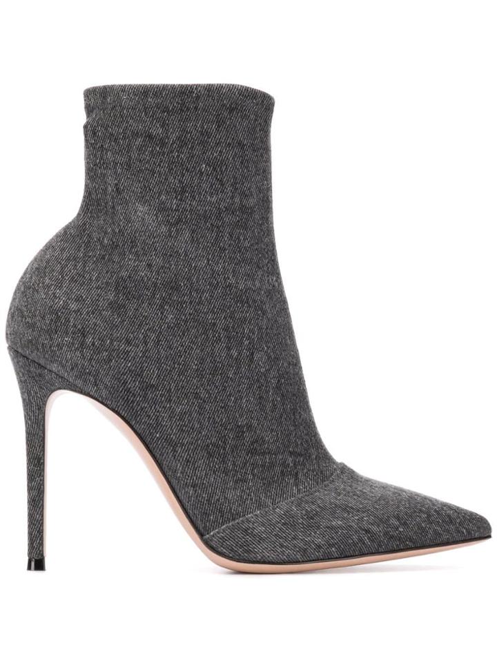 Gianvito Rossi Elite Sock Boots - Grey
