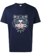 Kenzo Tiger Print T-shirt - Blue