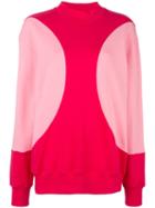 Msgm 'fia' Sweatshirt, Women's, Size: Small, Pink/purple, Cotton