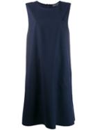 Gianluca Capannolo Sleeveless Flared Dress - Blue