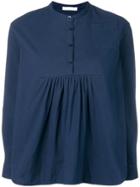 Peter Jensen Flared Loose Blouse - Blue