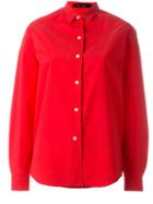 Sofie D'hoore Boxy Fit Shirt, Women's, Size: 40, Red, Cotton