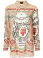 Jean Paul Gaultier Pre-owned Printed Long Sleeve Shirt - Brown