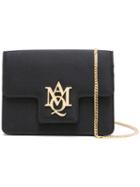 Alexander Mcqueen Insignia Chain Satchel, Women's, Black