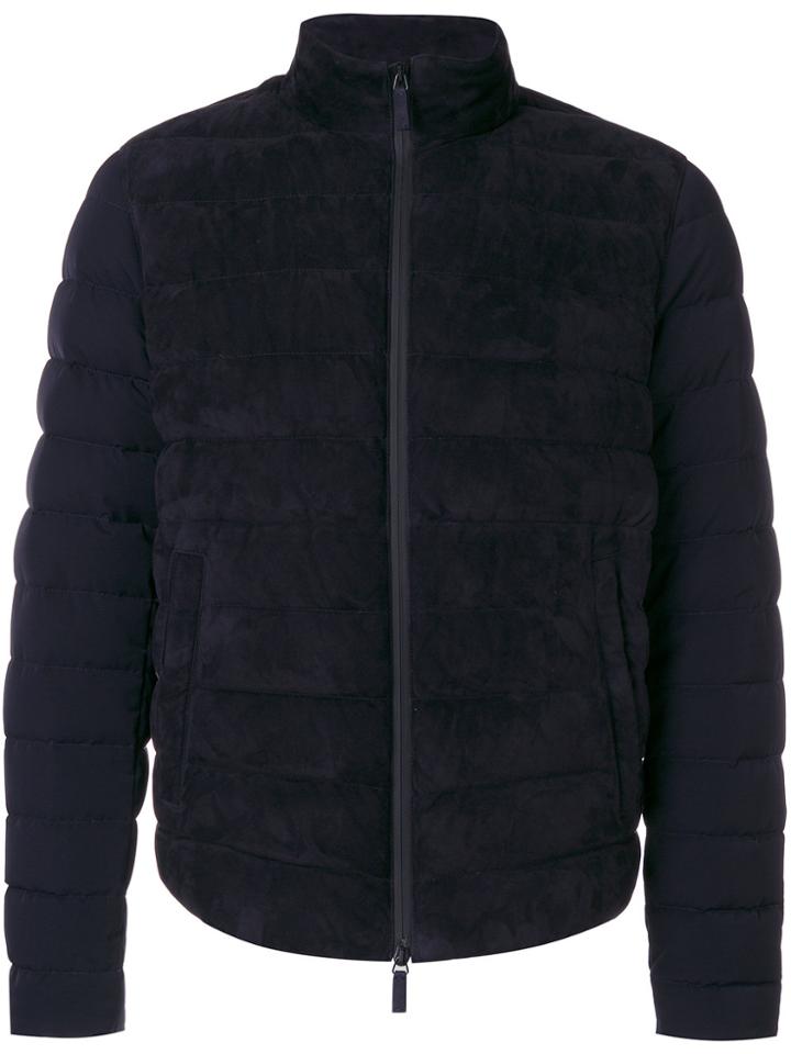 Giorgio Armani Padded Jacket - Blue