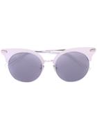 Boucheron Eyewear Cat Eye Sunglasses - Grey