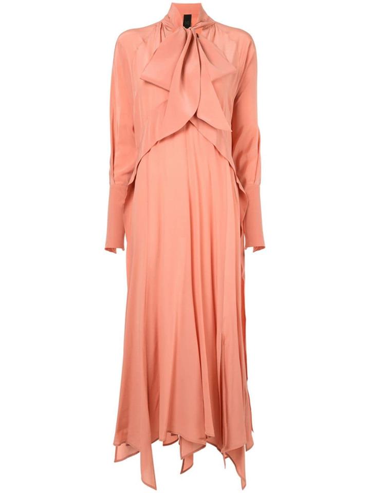 Petar Petrov Long-sleeve Flared Dress - Pink