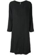 Raquel Allegra Boxy Day Dress, Women's, Size: 1, Black, Cotton