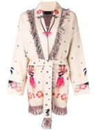 Alanui Fringed Cardigan - Neutrals