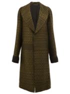 Haider Ackermann Contrast Pattern Coat