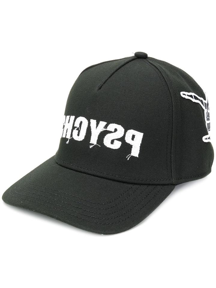 Diesel Skeleton Patch Cap - Black